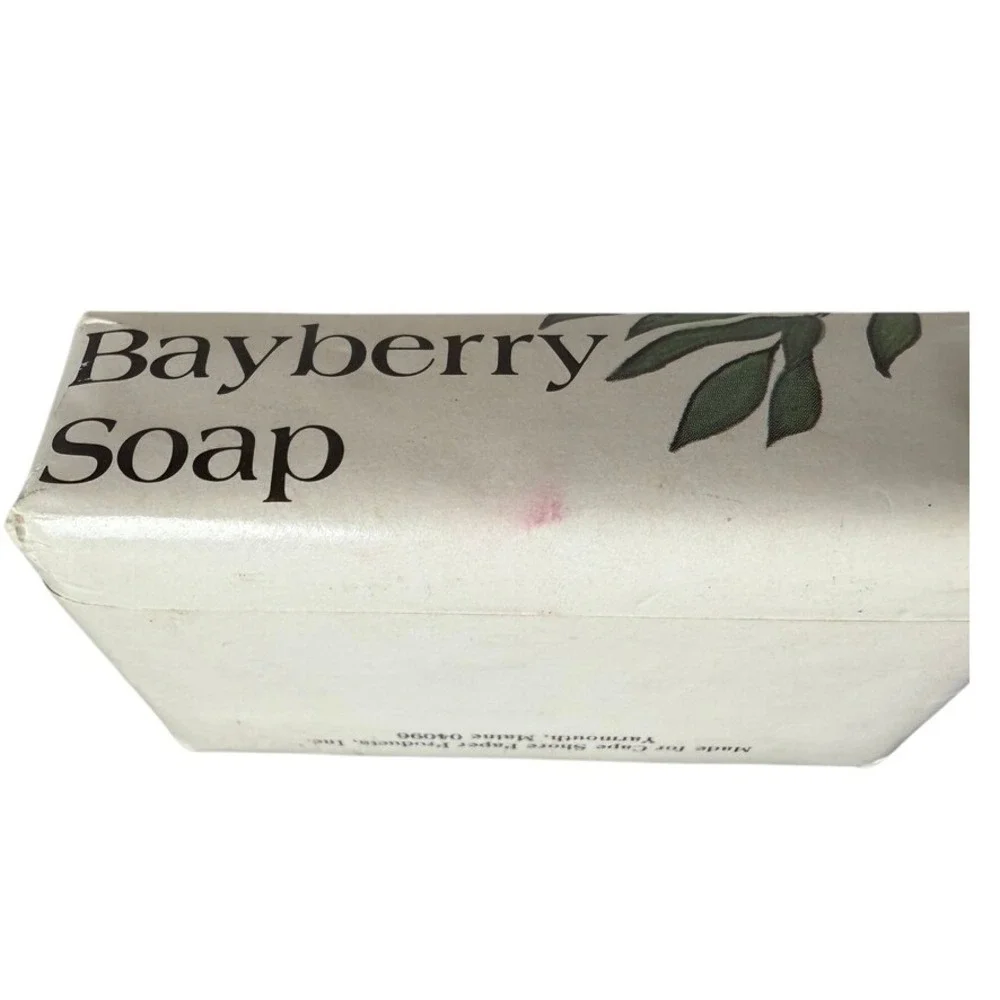 Cape Shore Bayberry Soap 3.25oz White Vintage Yarmouth Maine Bar Soap Coastal‎